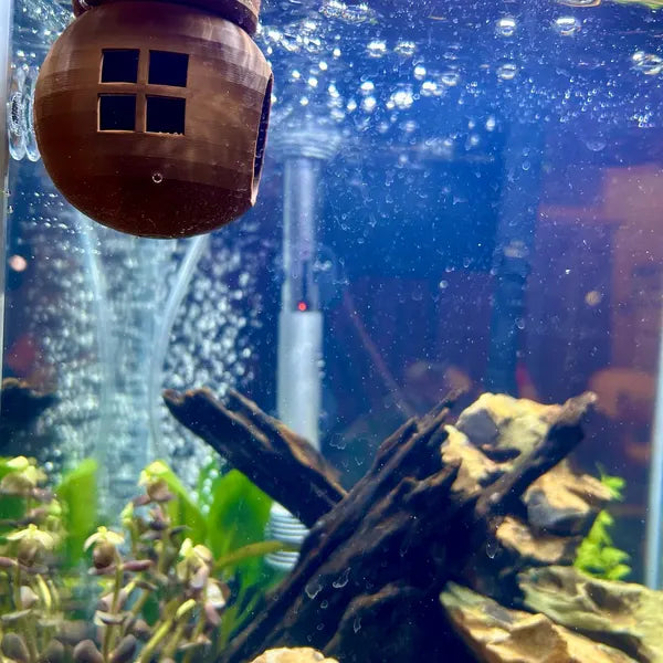 Floating Betta House Aquarium Floating Betta Hideout Floating House For Betta Aquarium Betta Hammock For Relax & Explore